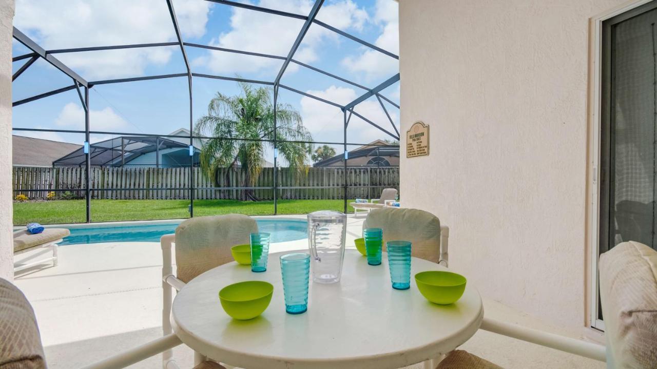 Villa Pool Lighting Feature Private Fence Orlando Exterior foto